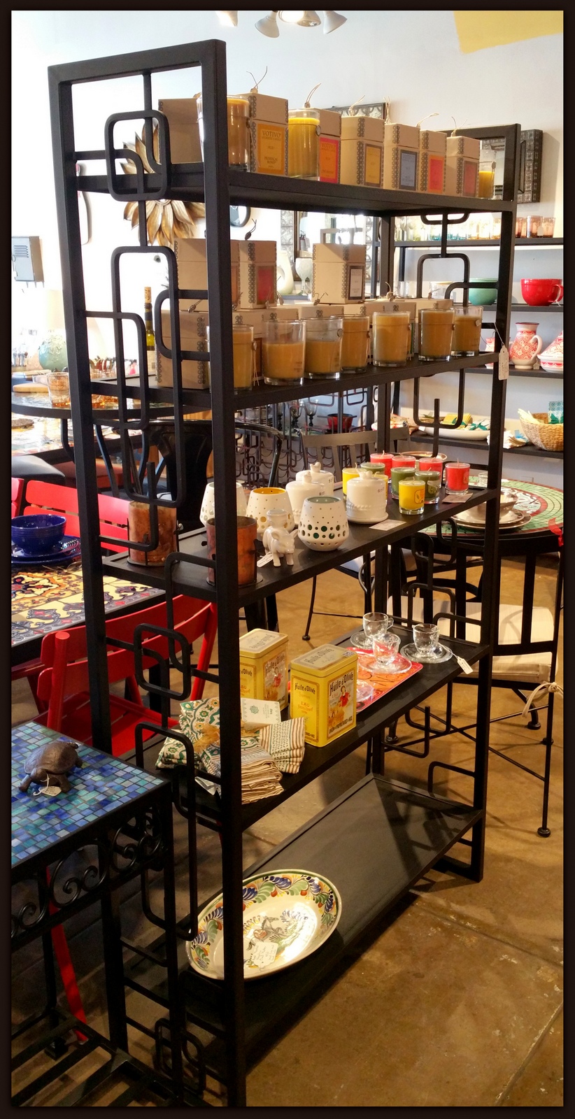 Wood and Iron Bookcases, Armoires and Dressers